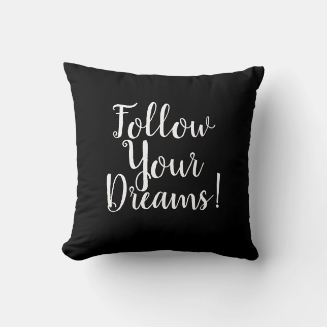 Seguir la almohada Inspiradora de tus sueños (Anverso)