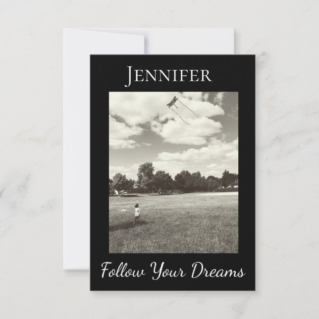 Seguir la inspiración de graduación de tus sueños  (Anverso)