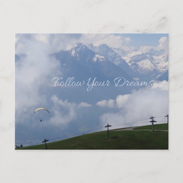 Seguir las postales de su personalizado Dreams (Anverso)