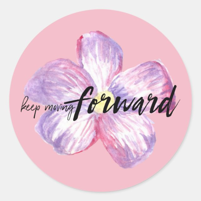 Seguir moviendo Pegatinas hacia adelante (Anverso)