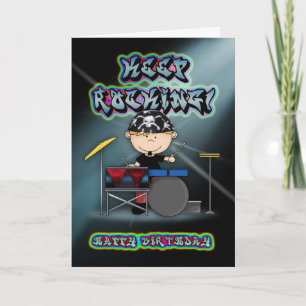 seguir rotando la tarjeta de felicitación de cumpl