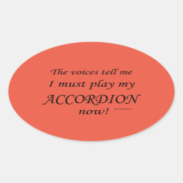 Según Acorde Voices, debe jugar al Pegatina Oval