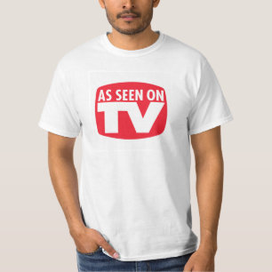 Según lo visto en la camisa divertida de la TV