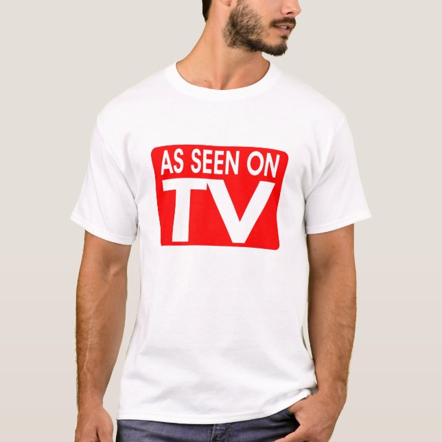 Según lo visto en la camiseta de la TV (Anverso)