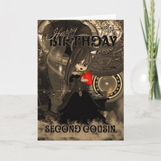 Segunda empanada de Steampunk Cutie de la tarjeta (Anverso)