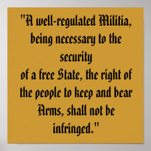 Segunda impresión de la enmienda