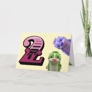 Segunda tarjeta de cumpleaños