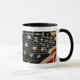 Segunda taza de café patriótica de la enmienda