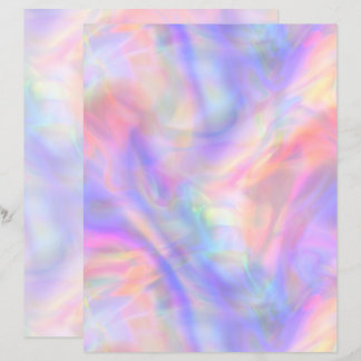 segunda vista, holo pastel : hoja de papel