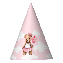 Segundo Cumpleaños Fiesta Teddy Bear Gorra