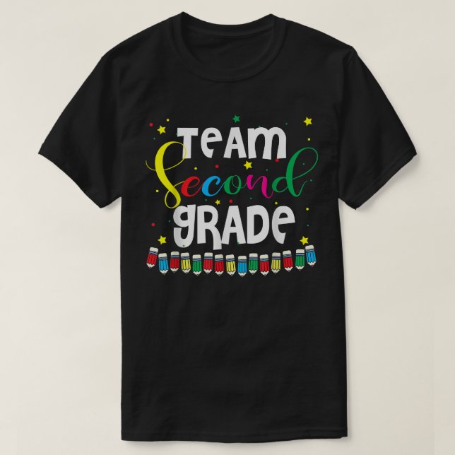 Segundo Grado del Equipo De Vuelta A La Camiseta E (Diseño del anverso)