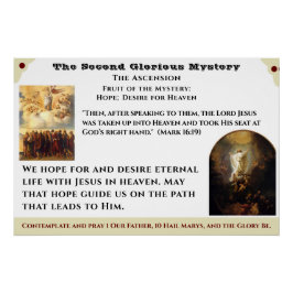 Segundo Poster de Misterio Glorioso