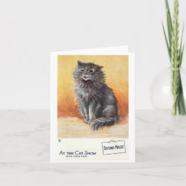 Segundo premio en el programa de gatos de Louis Wa