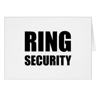 Seguridad del anillo de bodas