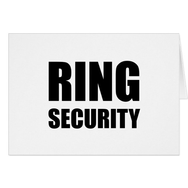 Seguridad del anillo de bodas (Anverso (Horizontal))