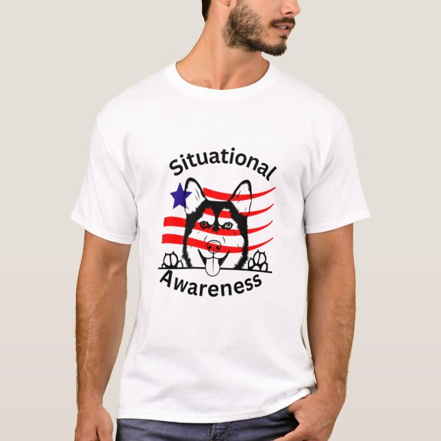 Seguridad nacional | Camiseta de sensibilización s (Anverso)