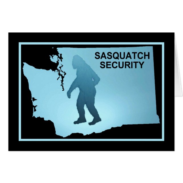 Seguridad Sasquatch - Washington (Anverso (Horizontal))