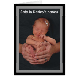 Seguro en las manos de papá