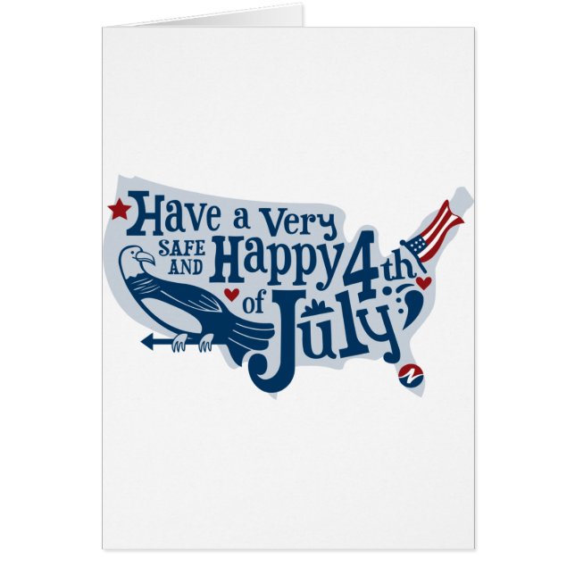 Seguro Y Feliz 4 De Julio (Frente)