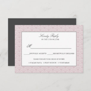 Seigaiha   Opción de menú ondulado Subió japonés