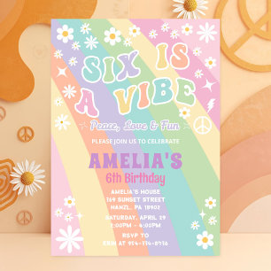 Seis es una invitación de cumpleaños a la vida
