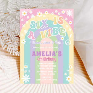 Seis es una invitación de cumpleaños a la vida
