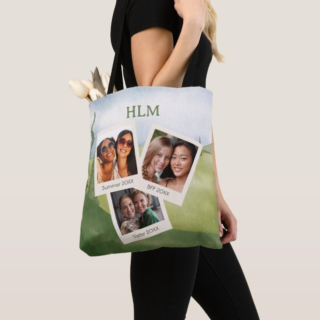 SEIS FOTOS Personalizadas De La Bolsa De Tote (Detalle)