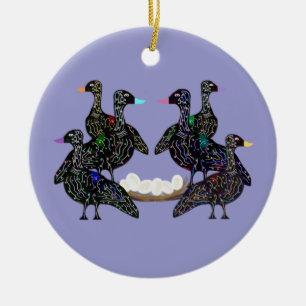 Seis gansos A que ponen el ornamento