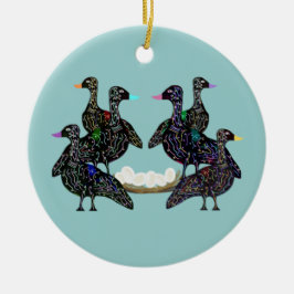 Seis gansos A que ponen el ornamento