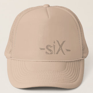 Seis gorras feos del palillo