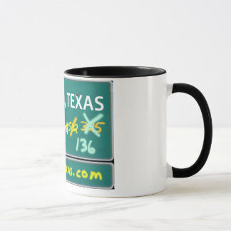 Seis hombres, taza de café de Tejas