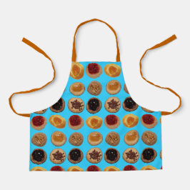 Seis Kolaches en delantal azul claro