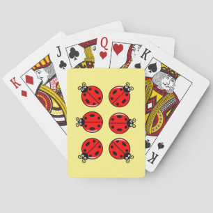 Seis Pequeñas Mariquitas - Cartas Clásicas de Jueg