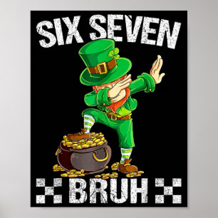 Seis Siete 67 Hermano Hace Señal de Leprechaun Día