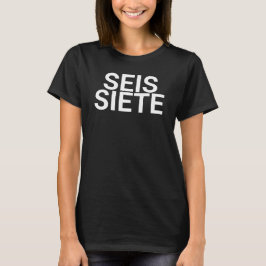 Seis siete camisetas españolas, seis siete siete s