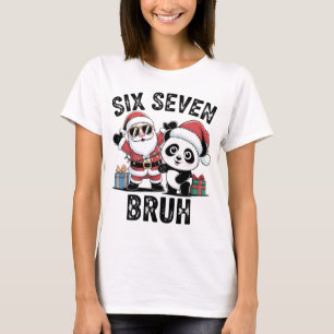 Seis Siete Hermano Camiseta Divertida de Navidad