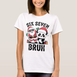 Seis Siete Hermano Camiseta Divertida de Navidad