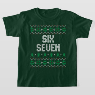 Seis Siete Meme Suéter Feo De Navidad Jumper Diver
