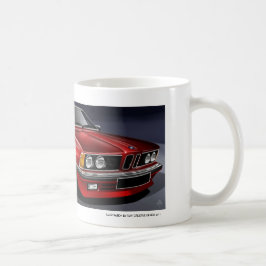 Seis tazas del cupé de la serie 635csi