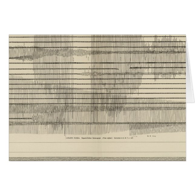 Seismogramas de California 10 (Anverso (Horizontal))