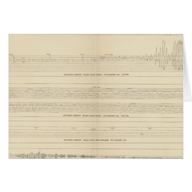 Seismogramas de California 12 (Anverso (Horizontal))
