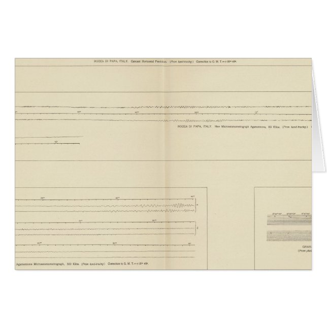Seismogramas de California 14 (Anverso (Horizontal))