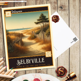 Selbyville, Delaware | Tarjeta Postal Antigua