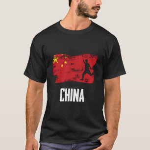 Selección china de fútbol de Jersey con bandera ch