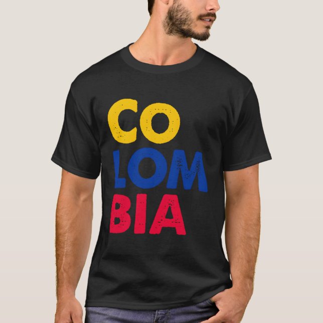 Selección de Camiseta Colombia (Anverso)