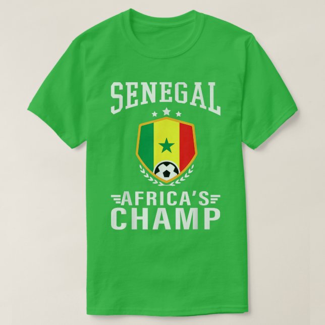 Selección de fútbol de Jersey Senegal 2022 (Diseño del anverso)