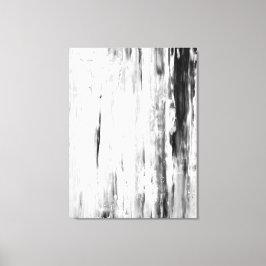 'Selección de hielo' Arte Resumen en blanco y negr