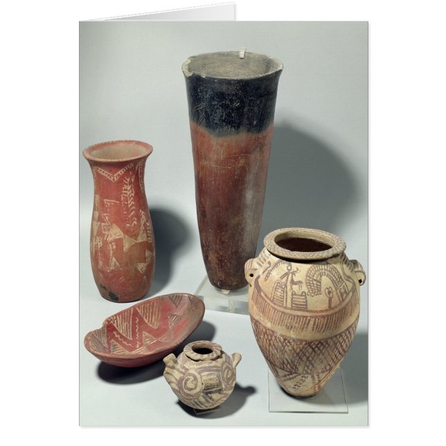 Selección de jarrones, período Naqada I/II, 4000-3 (Frente)