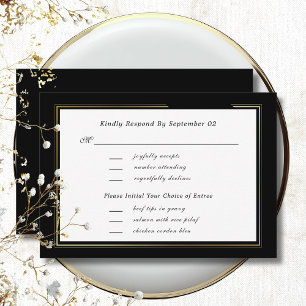 Selección de menú de script de oro blanco oscuro R