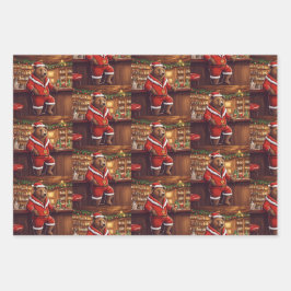 Selección de papel de envolvimiento de animales de